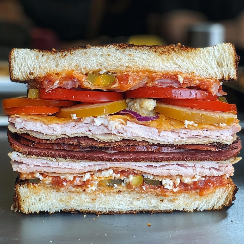 Authentic Muffaletta Sandwich