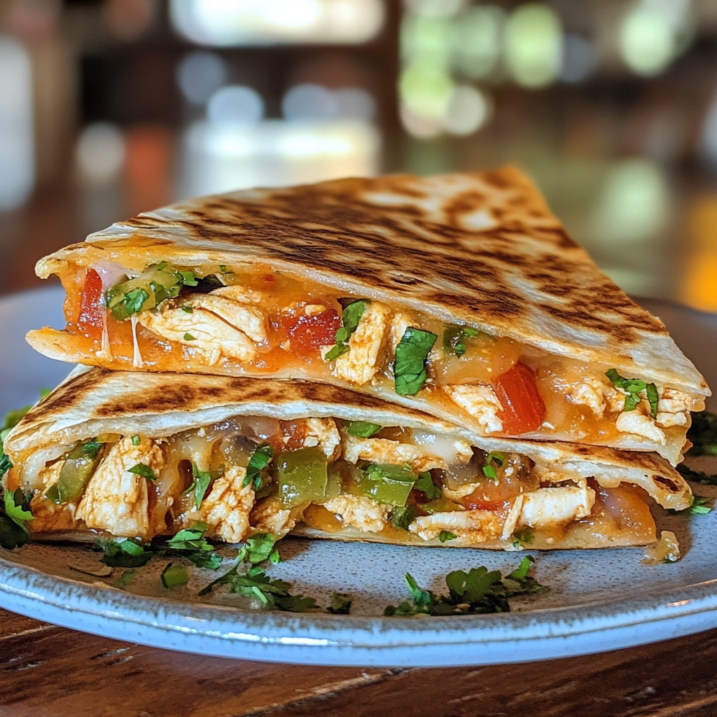 Chicken Quesadillas