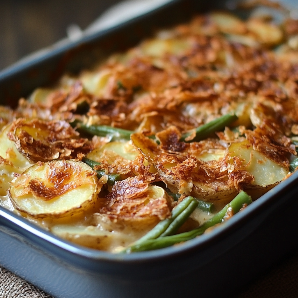 Green Bean and Potato Casserole