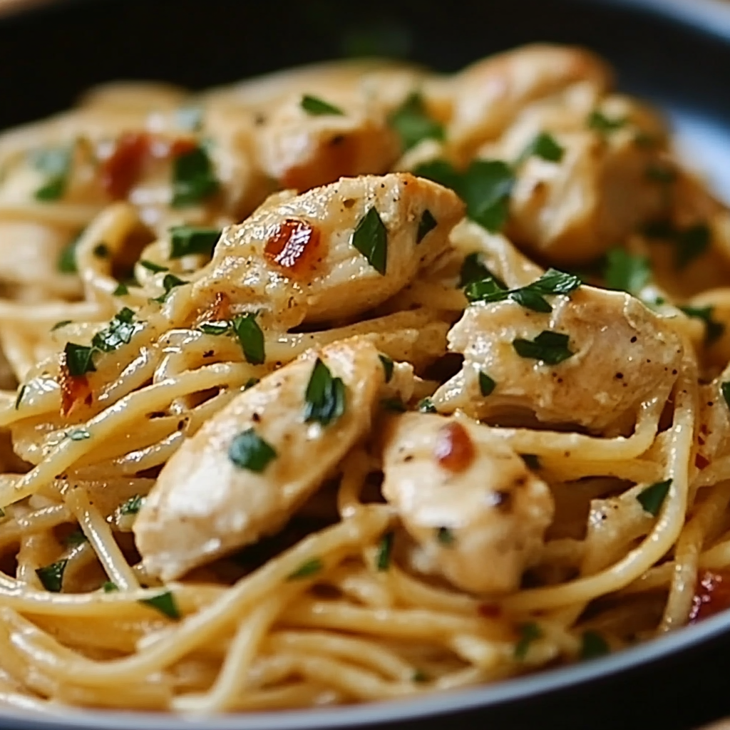 Monterey Chicken Spaghetti