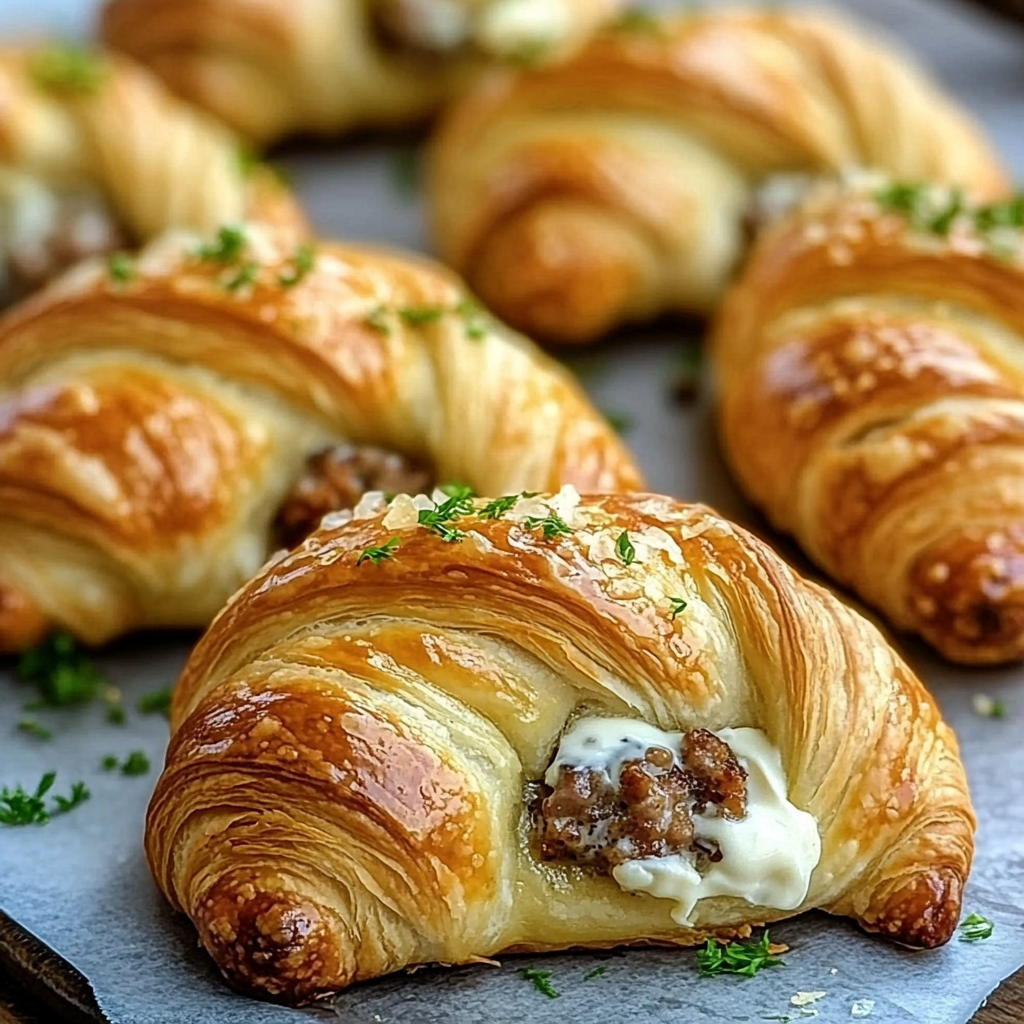 Sausage Cream Cheese Crescents