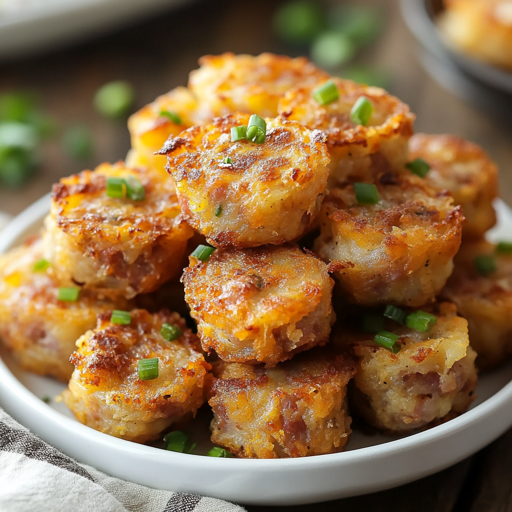 Sausage Hashbrown Bites