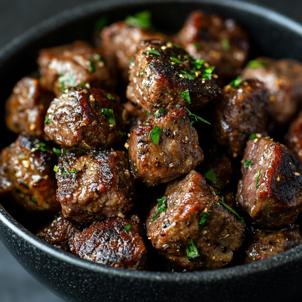 Slow Cooker Steak Bites