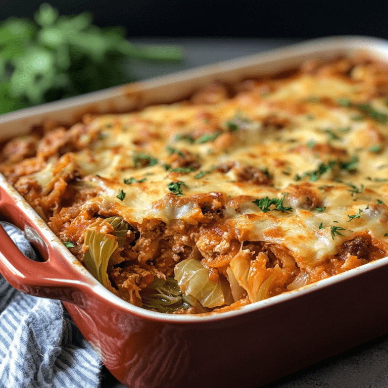 Cabbage Roll Casserole