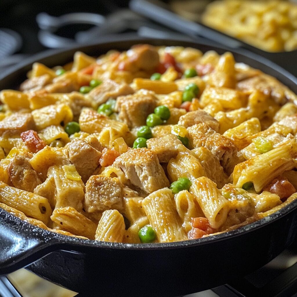 Chicken Pot Pie Pasta