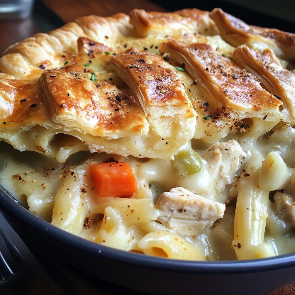 Chicken Pot Pie Pasta