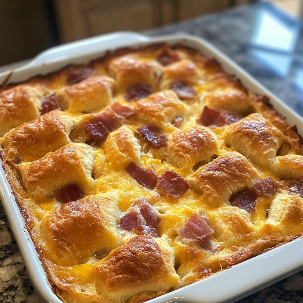 Crescent Roll Breakfast Casserole
