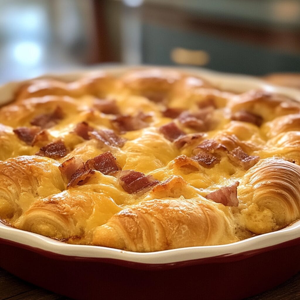 Crescent Roll Breakfast Casserole