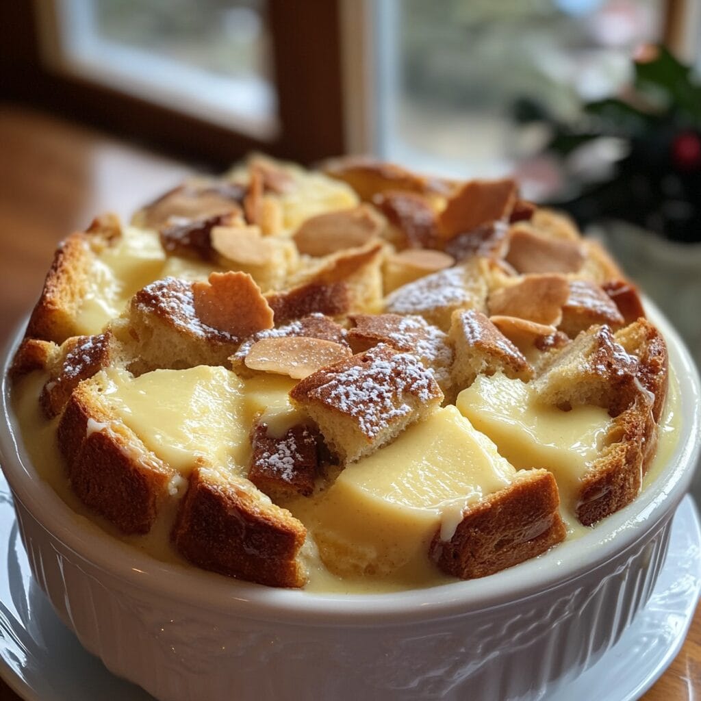 Eggnog Bread Pudding