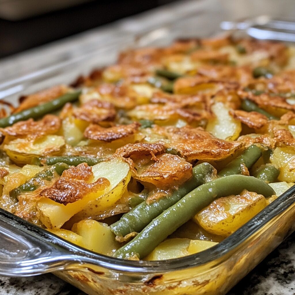 Green Bean and Potato Casserole