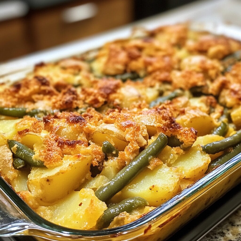 Green Bean and Potato Casserole
