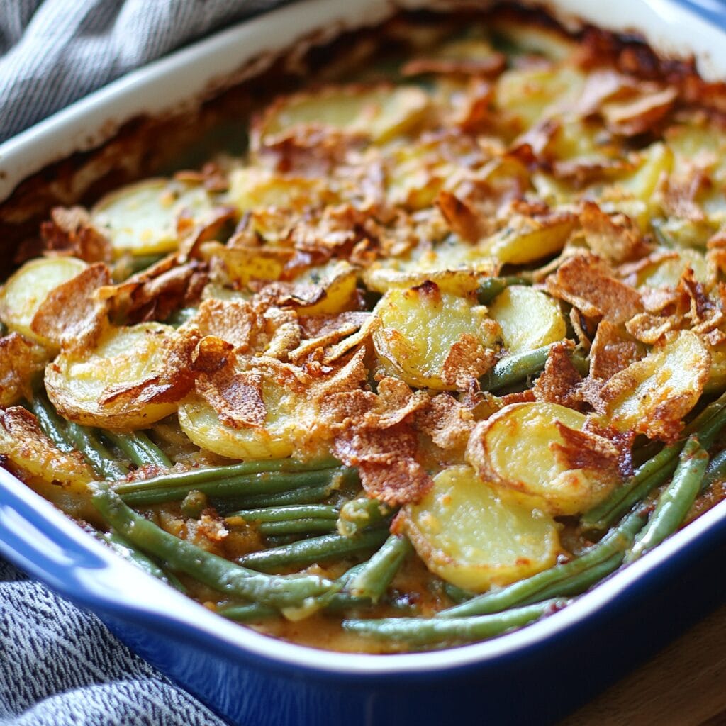 Savory Green Bean and Potato Casserole Delight