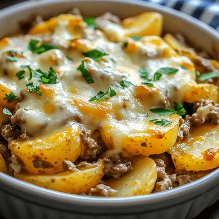 Slow Cooker Cowboy Potato Casserole