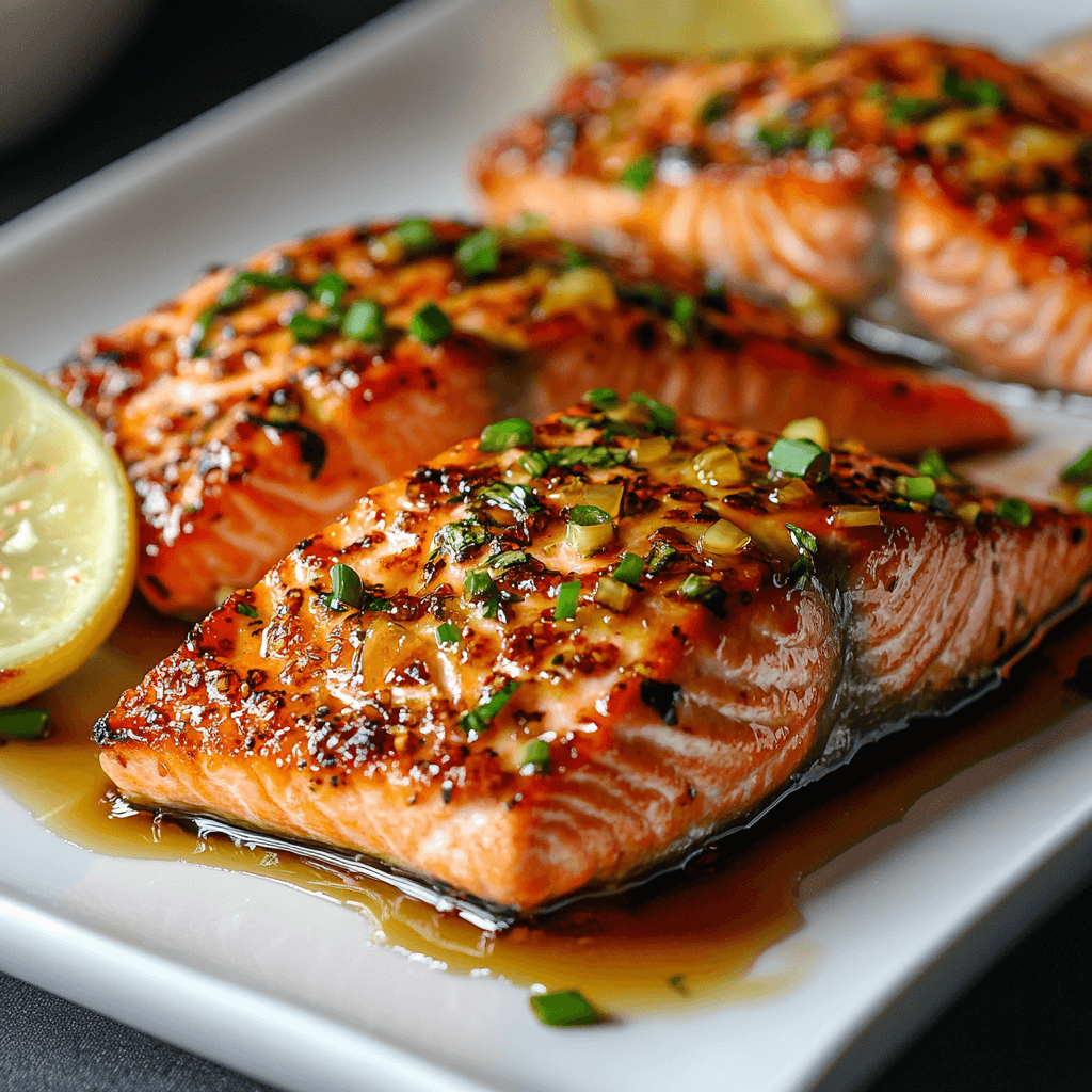 Honey Garlic Salmon