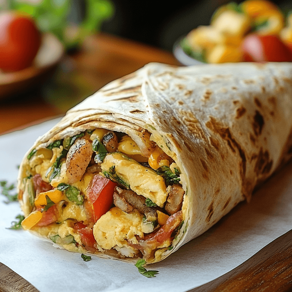 Giant Breakfast Wrap