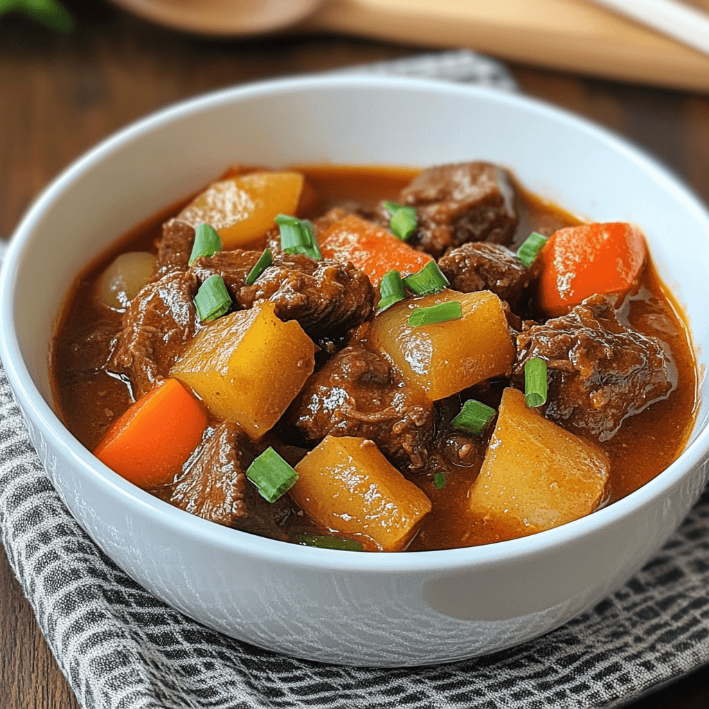 Hawaiian Beef Stew