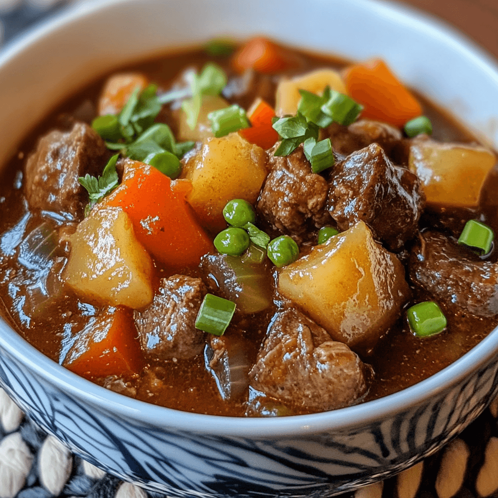 Hawaiian Beef Stew