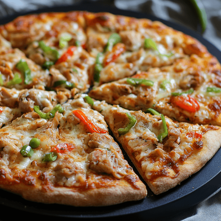 Tuna Fish Pizza