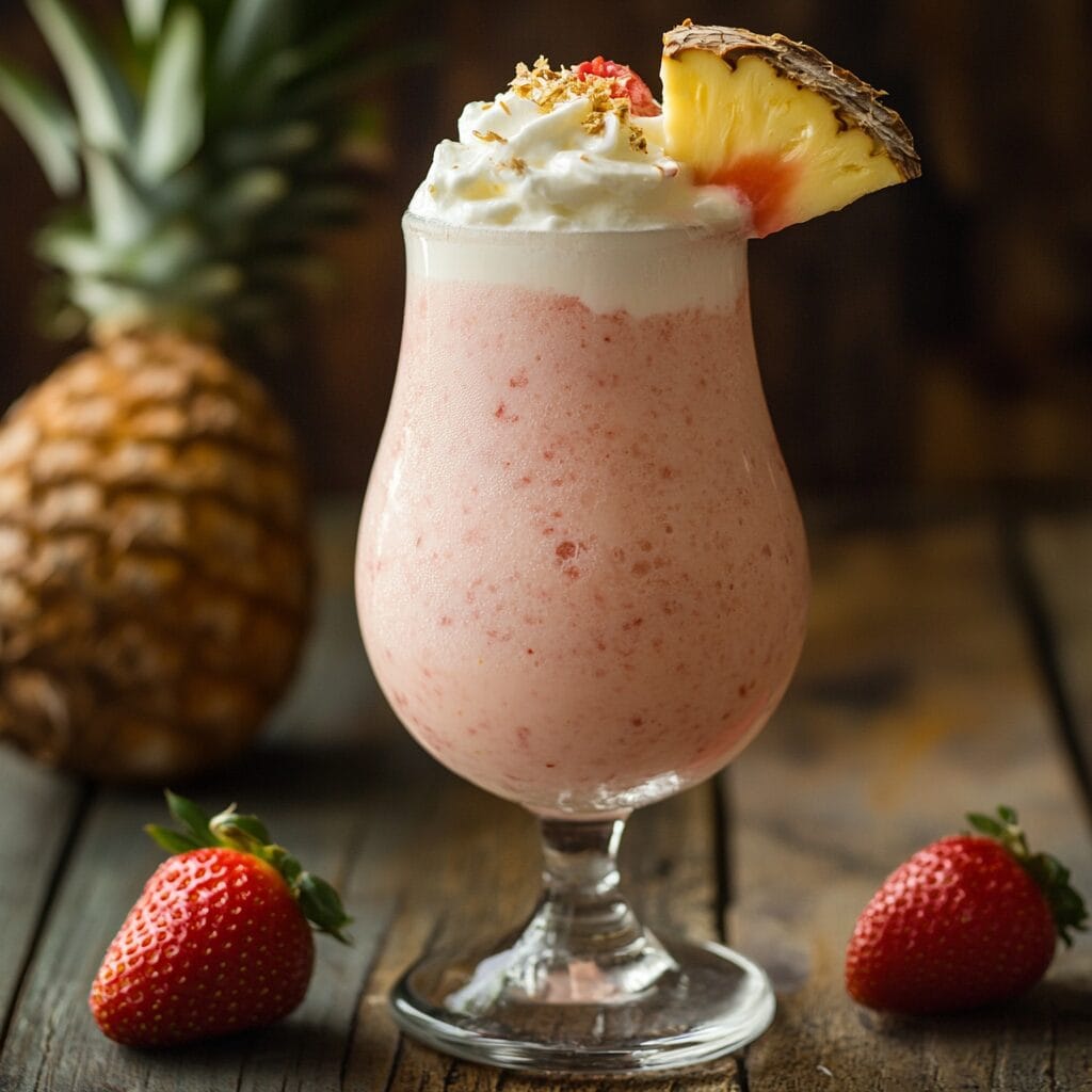 Creamy Strawberry Piña Colada